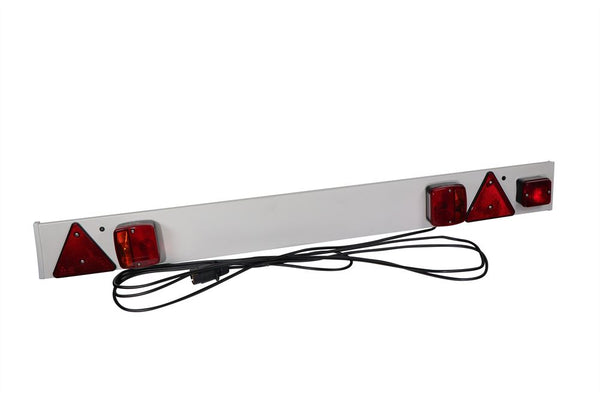 Trailer Board 4Ft 6" + 6M Cable & Fog Lamp