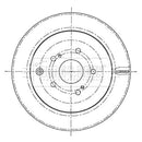 Borg & Beck Brake Disc Pair Part No -BBD5196