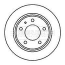 Borg & Beck Brake Disc Pair Part No -BBD4996