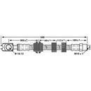 Borg & Beck Brake Hose Part No -BBH7297