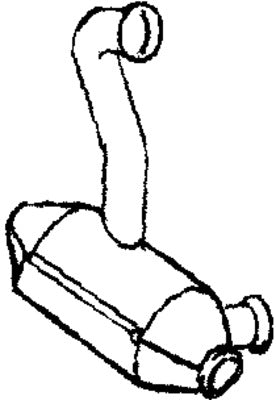 Klarius 322787 - Catalyst Type Approved Withpip  - Fits Citroen C8 2.0HDi