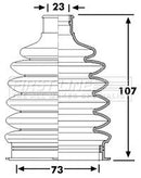 First Line Cv Joint Boot Kit Part No -FCB6109