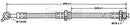 Borg & Beck Brake Hose Part No -BBH7160