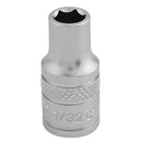 Draper Expert 7/32" 6PT Socket 1/4  DR-Pckd - 16518