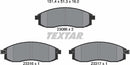 Textar Brake Pad Set - 2308602