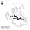 Borg & Beck Turbo Hose Part No -BTH1426