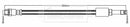 Borg & Beck Brake Hose Part No -BBH8775