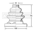 First Line Cv Joint Boot Kit Part No -FCB2679