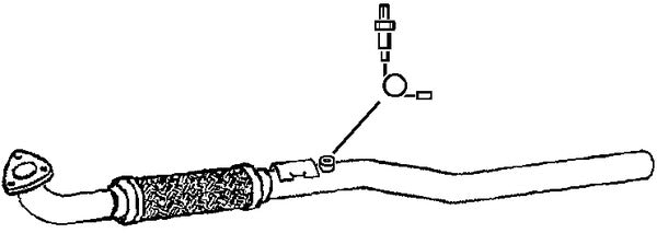 Klarius GM512A - Centre Pipe  - Fits Opel Astra H 1.6i