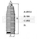 First Line Steering Gaiter Kit Part No -FSG3448