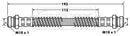 Borg & Beck Brake Hose Part No -BBH7461