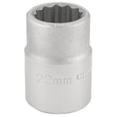 Draper Expert 22mm 12pt Socket 3/4DR Bulk - 16691