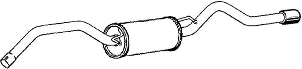 Klarius MZ502G - Box With Tail Pipe