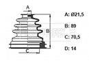 Borg & Beck Cv Joint Boot Kit Part No -BCB6357