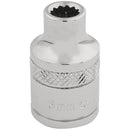 Draper Expert 6MM 12point Socket 3/8DR-Pckd - 32766
