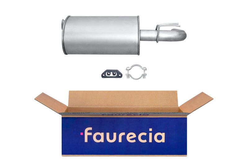 FAURECIA 8LD 366 034-631 Rear Muffler - Easy2Fit® Kit - fits RENAULT ESPACE III