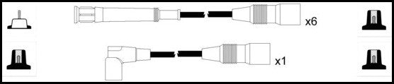 ElectroSpark Ignition Lead Set - OEK153T