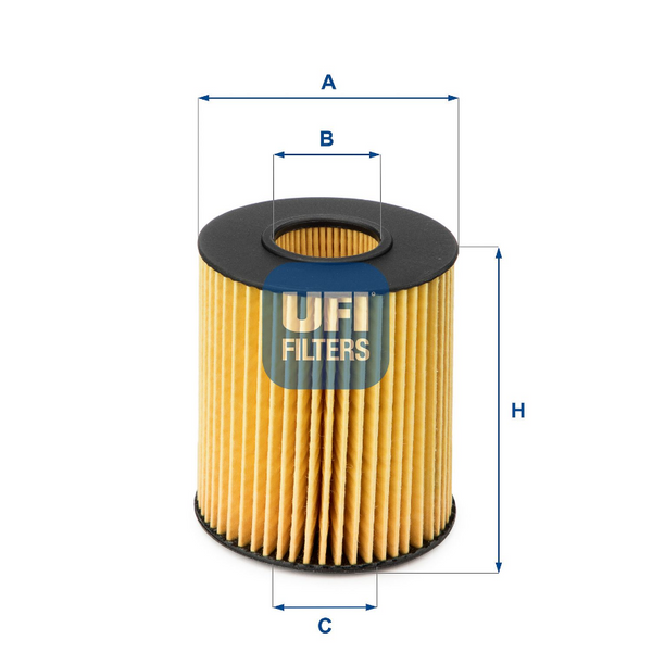 UFI Oil Filter - Ch10670Eco - 25.151.00