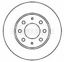 Borg & Beck Brake Disc Pair Part No -BBD4356