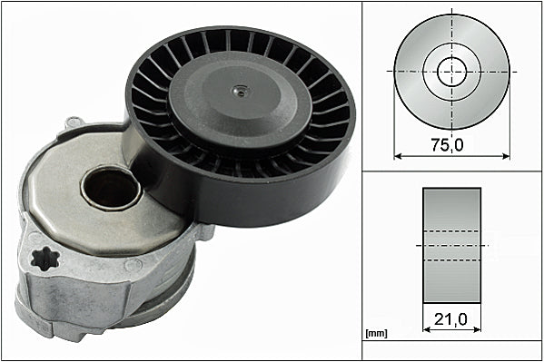 INA Tensioner Lever - V-Ribbed Belt - Part No - 534060410