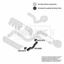 Borg & Beck Turbo Hose Part No -BTH1280