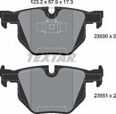 BMW, Brake Pad Set - Textar 2355001