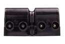 HELLA 5DA 193 175-591 Ignition Coil - 12V - 4-pin connector - Plugged