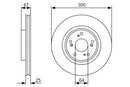 Bosch Brake Disc Pair Part No - 0986479R24