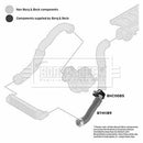 Borg & Beck Turbo Hose Part No -BTH1189