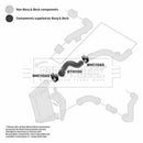 Borg & Beck Turbo Hose Part No -BTH1100