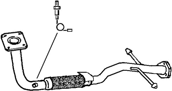 Klarius 301368 - Front Pipe For Cat  - Fits Ford Galaxy 2.3i