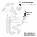 Borg & Beck Turbo Interclr Hose Part No -BTH1017