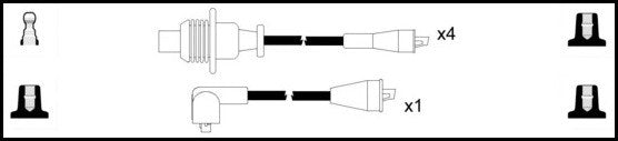ElectroSpark Ignition Lead Set - OEK974