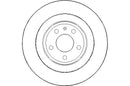Disctech Brake Disc - Fits Audi - ABD2977 - Rear Axle