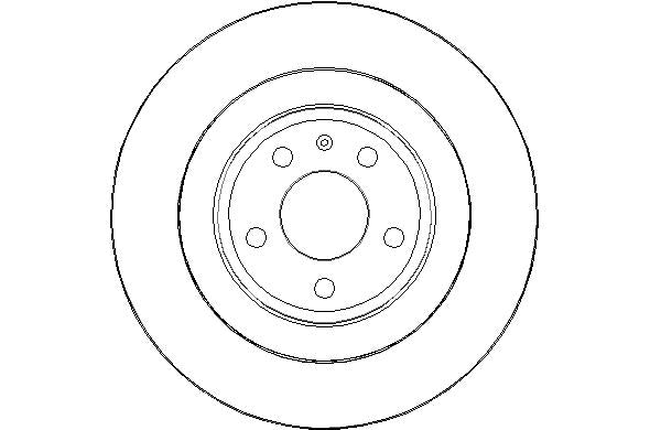 Disctech Brake Disc - Fits Audi - ABD2977 - Rear Axle