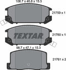 Toyota, Brake Pad Set - Textar 2175901