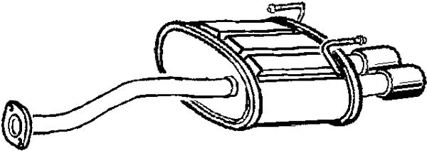 Klarius HA331L - Box With Tail Pipe