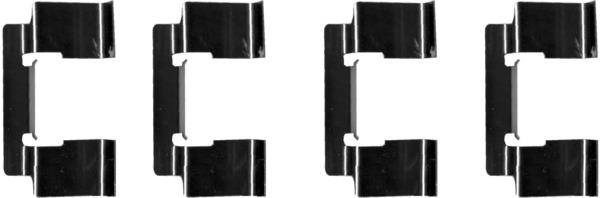 Textar Brake Pad Fitting Kit - 82059700