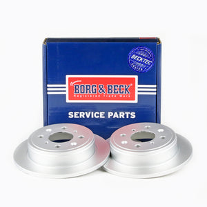 Borg & Beck Brake Disc Pair Part No -BBD4933
