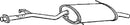 Klarius BM304A - Box With Tail Pipe  - Fits BMW 316 1.6i