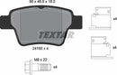 Citroën Peugeot, Brake Pad Set - Textar 2415001