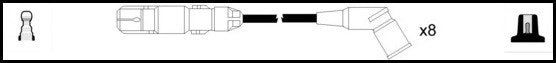 ElectroSpark Ignition Lead Set - OEK757