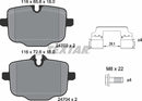 Textar Brake Pad Set - 2470303