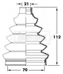 Borg & Beck Cv Joint Boot Kit Part No -BCB6067