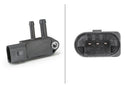 HELLA 6PP 009 409-271 Sensor, exhaust pressure - 3-pin connector - Plugged