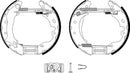 Mintex Brake Shoe Kits fits -Ford MSP111 (also fits other vehicles)