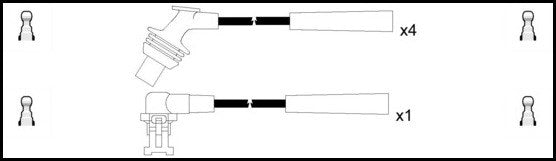 ElectroSpark Ignition Lead Set - OEK070