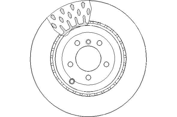 Disctech Brake Disc - Fits Honda, Land rover - ABD3138 - Rear Axle