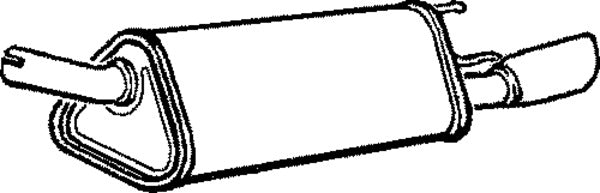 Klarius GM233J - Box With Tail Pipe