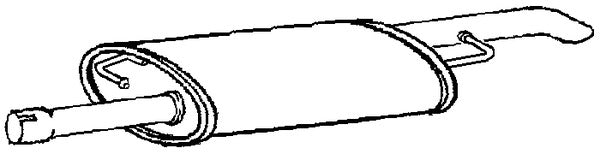 Klarius VW1215T - Box With Tail Pipe